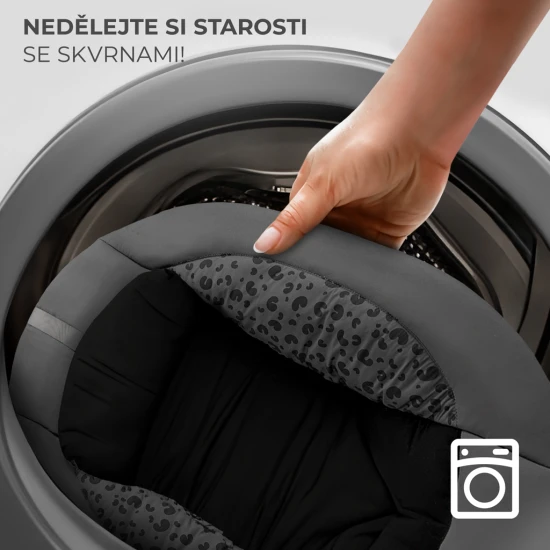 Ringó pihenőágy dallammal 2in1 Lumi, 9 kg-ig, Premium Dark Grey Kinderkraft KBLUMI02DGR0000