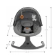 Ringó pihenőágy dallammal 2in1 Lumi, 9 kg-ig, Premium Dark Grey Kinderkraft KBLUMI02DGR0000