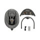 Ringó pihenőágy dallammal 2in1 Lumi, 9 kg-ig, Premium Dark Grey Kinderkraft KBLUMI02DGR0000