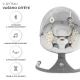 Ringó pihenőágy dallammal 2in1 Lumi, 9 kg-ig, Premium Light Grey Kinderkraft KBLUMI02LGR0000