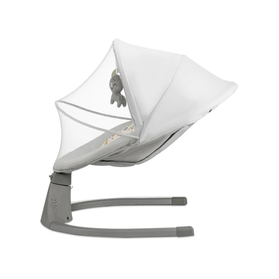 Ringó pihenőágy dallammal 2in1 Lumi, 9 kg-ig, Premium Light Grey Kinderkraft KBLUMI02LGR0000
