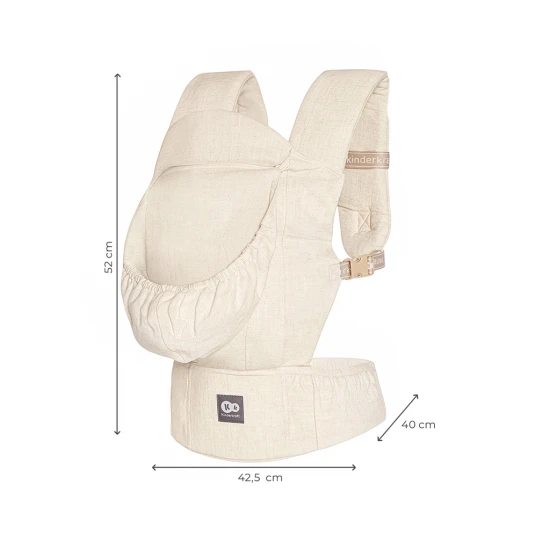 Babahordozó Elara Beige Babahordozó Elara Beige Kinderkraft KNELAR00BEG0000