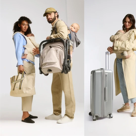 Babahordozó Elara Beige Babahordozó Elara Beige Kinderkraft KNELAR00BEG0000