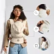 Babahordozó Elara Beige Babahordozó Elara Beige Kinderkraft KNELAR00BEG0000