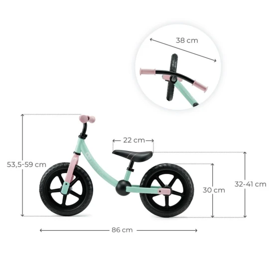 Futóka 2Way Next Mint Kinderkraft KR2WAY25MIN0000