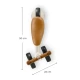Futóka Cutie Beige Kinderkraft KRCUTI00BEG0000