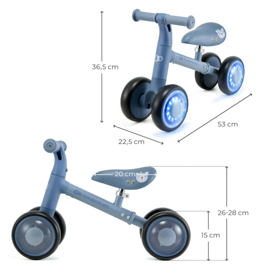 Futóka Cutie Flash Blue Kinderkraft KRCUFL00BLU0000