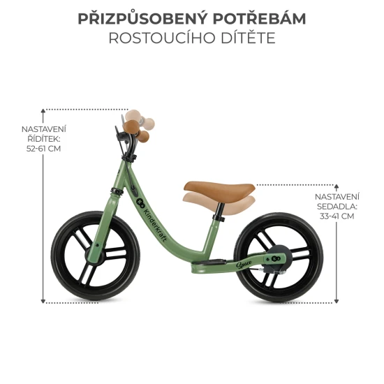 Futóka Space Deep Light green Kinderkraft KRSPAC23GRE0000