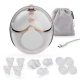 Anyatej-lefejő Single Hands-free Mamaflow Gold Kinderkraft KEMAFL00GLD0000