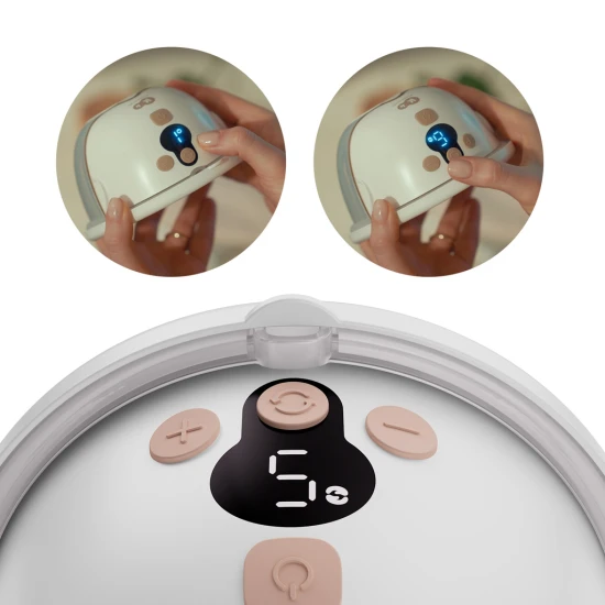 Anyatej-lefejő Single Hands-free Mamaflow Gold Kinderkraft KEMAFL00GLD0000