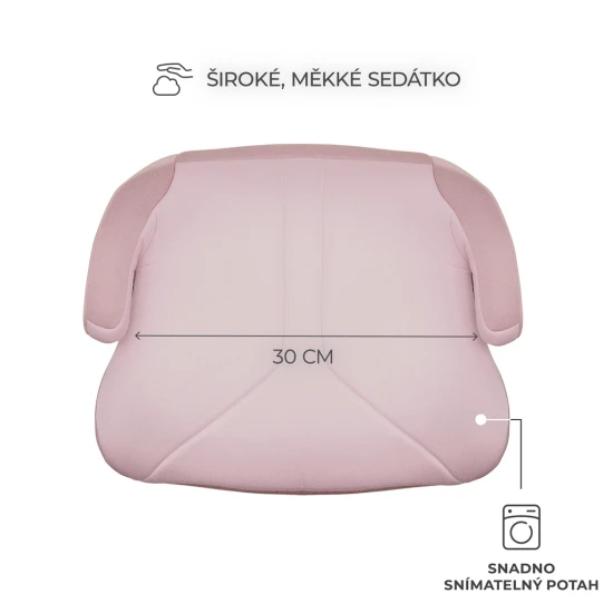Ülésmagasító I-Boost 2 (125-150 cm) Pink Ülésmagasító I-Boost 2 (125-150 cm) Pink Kinderkraft KCIBOO02PNK0000