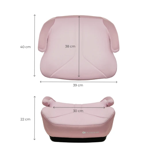 Ülésmagasító I-Boost 2 (125-150 cm) Pink Ülésmagasító I-Boost 2 (125-150 cm) Pink Kinderkraft KCIBOO02PNK0000