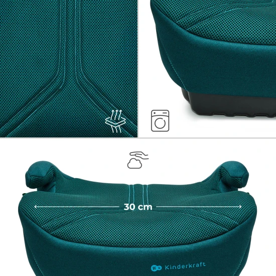 Ülésmagasító I-Boost 2 Pro (125-150 cm) Green Ülésmagasító I-Boost 2 Pro (125-150 cm) Green Kinderkraft KCIBOO02GREPR00