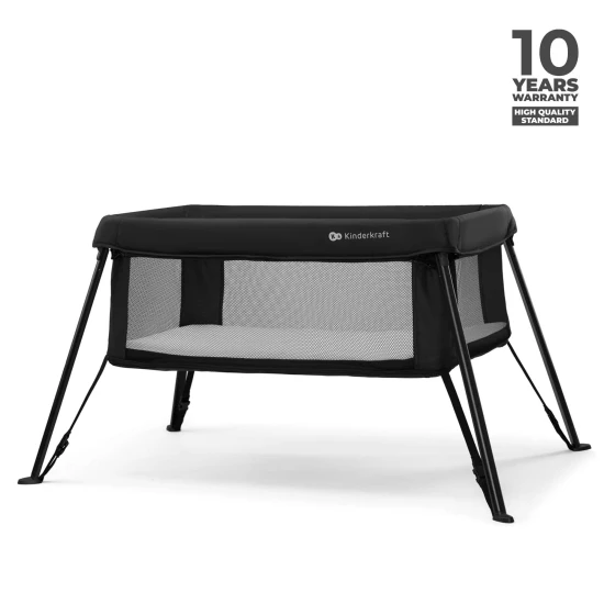 Utazóágy Cami Black Kinderkraft KLCAMI00BLK0000