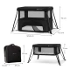 Utazóágy Cami Black Kinderkraft KLCAMI00BLK0000