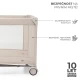 Utazóágy Joy 2 Beige Utazóágy Joy 2 Beige Kinderkraft KLJOY02BEG00000