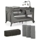 Utazóágy Joy 2 tartozékokkal Dark grey Kinderkraft KLJOY02DGR000AC