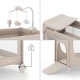Utazóágy Leody Up Beige tartozékokkal Kinderkraft KCLEODUPBEG00AC
