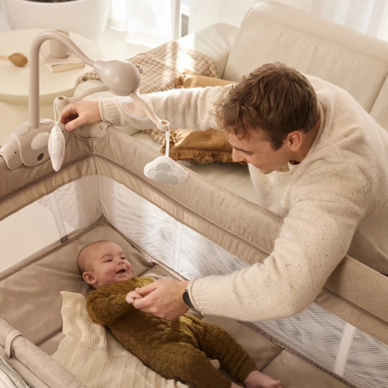 Leody Up Beige utazóágy Leody Up Beige utazóágy Kinderkraft KCLEODUPBEG0000