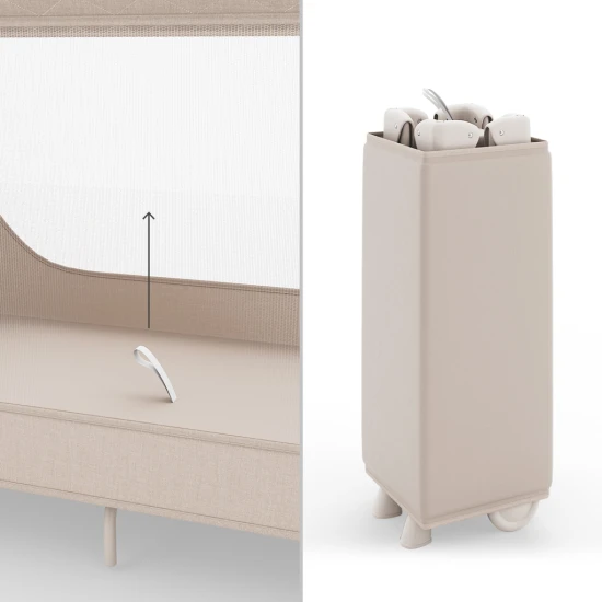 Leody Up Beige utazóágy Leody Up Beige utazóágy Kinderkraft KCLEODUPBEG0000