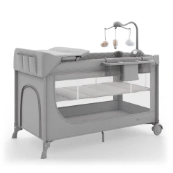 Utazóágy Leody Up Grey tartozékokkal