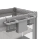 Utazóágy Leody Up Grey tartozékokkal Kinderkraft KCLEODUPGRY00AC