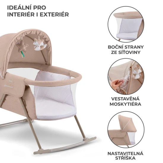 Gyerekágy 3in1 Lovi Beige Kinderkraft KKLLOVIBEG0000