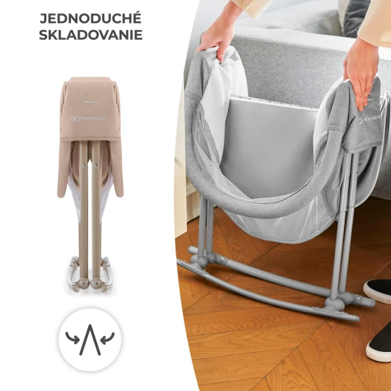 Gyerekágy 3in1 Lovi Beige Kinderkraft KKLLOVIBEG0000