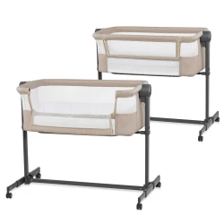 Állítható gyerekágy Nestee Up2 Beige Állítható gyerekágy Nestee Up2 Beige