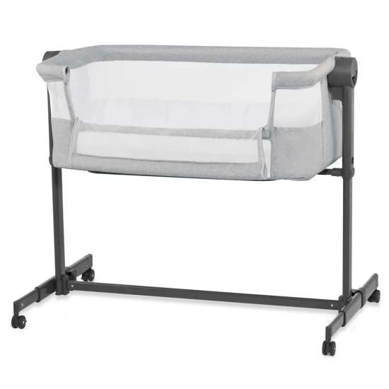 Állítható gyerekágy Nestee Up2 Light Grey Kinderkraft KLNEE002LGR0000