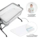 Állítható gyerekágy Nestee Up2 Light Grey Kinderkraft KLNEE002LGR0000