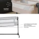 Állítható gyerekágy Nestee Up2 Light Grey Kinderkraft KLNEE002LGR0000