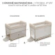 SELECT Utazóágy Moon Dream Beige SELECT Utazóágy Moon Dream Beige Kinderkraft KLMODR00BEG3000