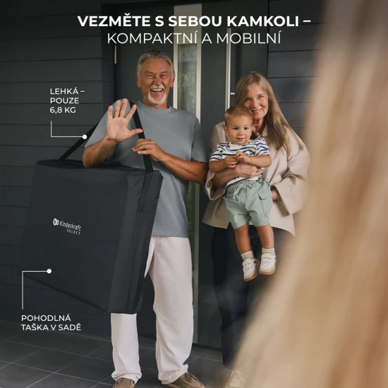 SELECT Utazóágy Moon Dream Beige SELECT Utazóágy Moon Dream Beige Kinderkraft KLMODR00BEG3000