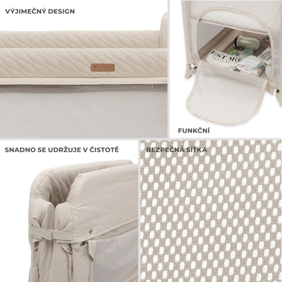 SELECT Utazóágy Moon Dream Beige SELECT Utazóágy Moon Dream Beige Kinderkraft KLMODR00BEG3000