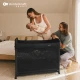 SELECT Utazóágy Moon Dream Black SELECT Utazóágy Moon Dream Black Kinderkraft KLMODR00BLK3000