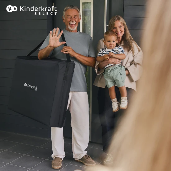 SELECT Utazóágy Moon Dream Black SELECT Utazóágy Moon Dream Black Kinderkraft KLMODR00BLK3000