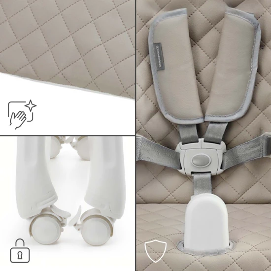 Etetőszék 3in1 Tulo Beige Kinderkraft KHTULO00BEG0000