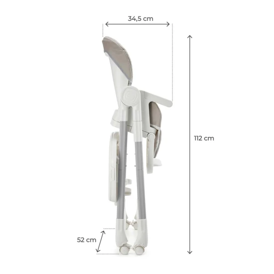 Etetőszék 3in1 Tulo Beige Kinderkraft KHTULO00BEG0000