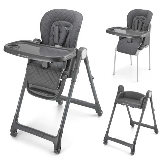 Etetőszék 3in1 Tulo Grey Kinderkraft KHTULO00GRY0000
