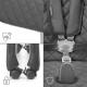Etetőszék 3in1 Tulo Grey Kinderkraft KHTULO00GRY0000