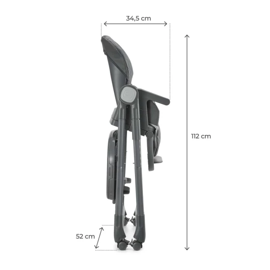 Etetőszék 3in1 Tulo Grey Kinderkraft KHTULO00GRY0000