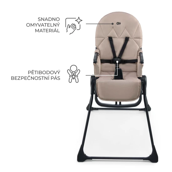 Etetőszék Binci Beige Etetőszék Binci Beige Kinderkraft KHBINC00BEG0000