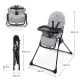 Etetőszék Binci Grey Kinderkraft KHBINC00GRY0000
