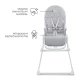 Etetőszék Binci Light Grey Kinderkraft KHBINC00LGR0000