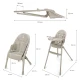 Etetőszék Dinnly 2in1 Beige Etetőszék Dinnly 2in1 Beige Kinderkraft KHDINN00BEG0000