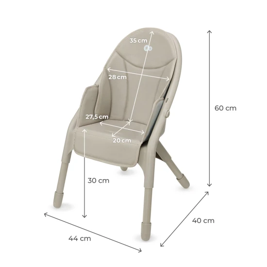Etetőszék Dinnly 2in1 Beige Etetőszék Dinnly 2in1 Beige Kinderkraft KHDINN00BEG0000