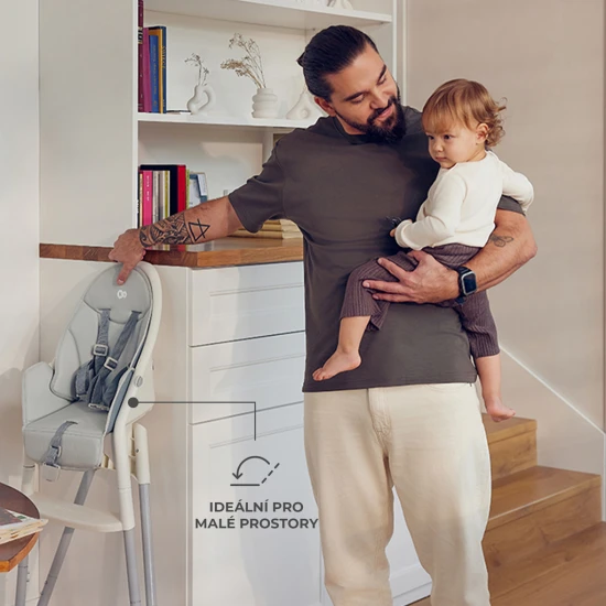 Etetőszék Dinnly 2in1 Beige Etetőszék Dinnly 2in1 Beige Kinderkraft KHDINN00BEG0000