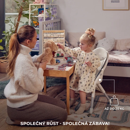 Etetőszék Dinnly 2in1 Beige Etetőszék Dinnly 2in1 Beige Kinderkraft KHDINN00BEG0000