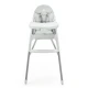 Etetőszék Dinnly 2in1 Grey Etetőszék Dinnly 2in1 Grey Kinderkraft KHDINN00LGR0000